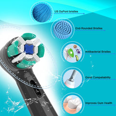 Protective hygienic caps for each replacement head