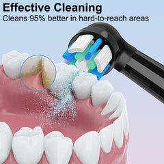 Oral-B iO replacement head showing bristles detail