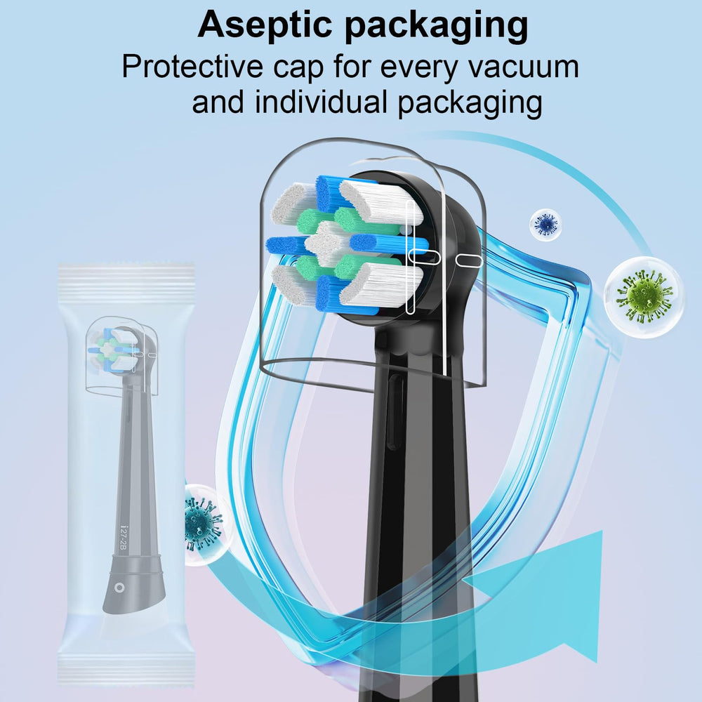 Durable, wear-resistant materials used in Oral-B iO replacement heads