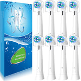 Eight-pack Oral-B iO replacement brush heads with covers