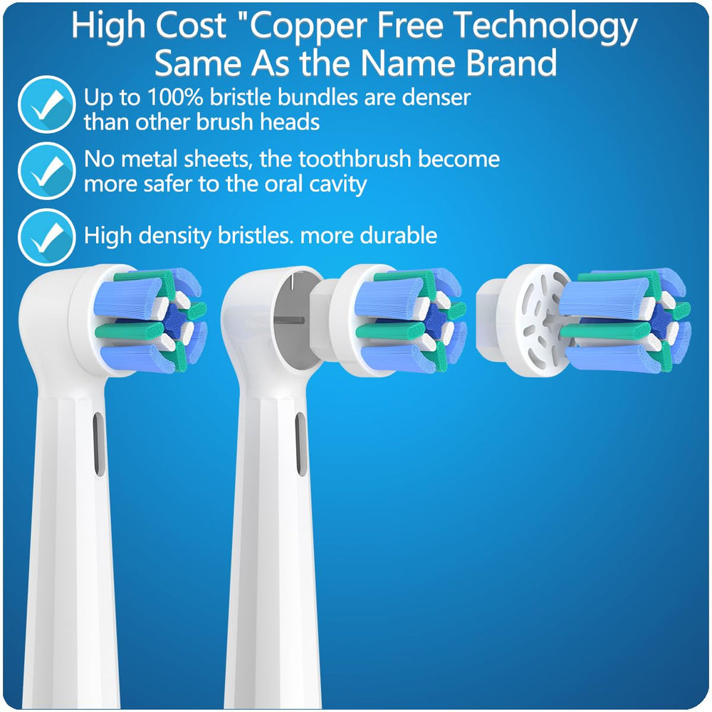 Oral-B iO compatible brush heads for io 2-10 and 7G series