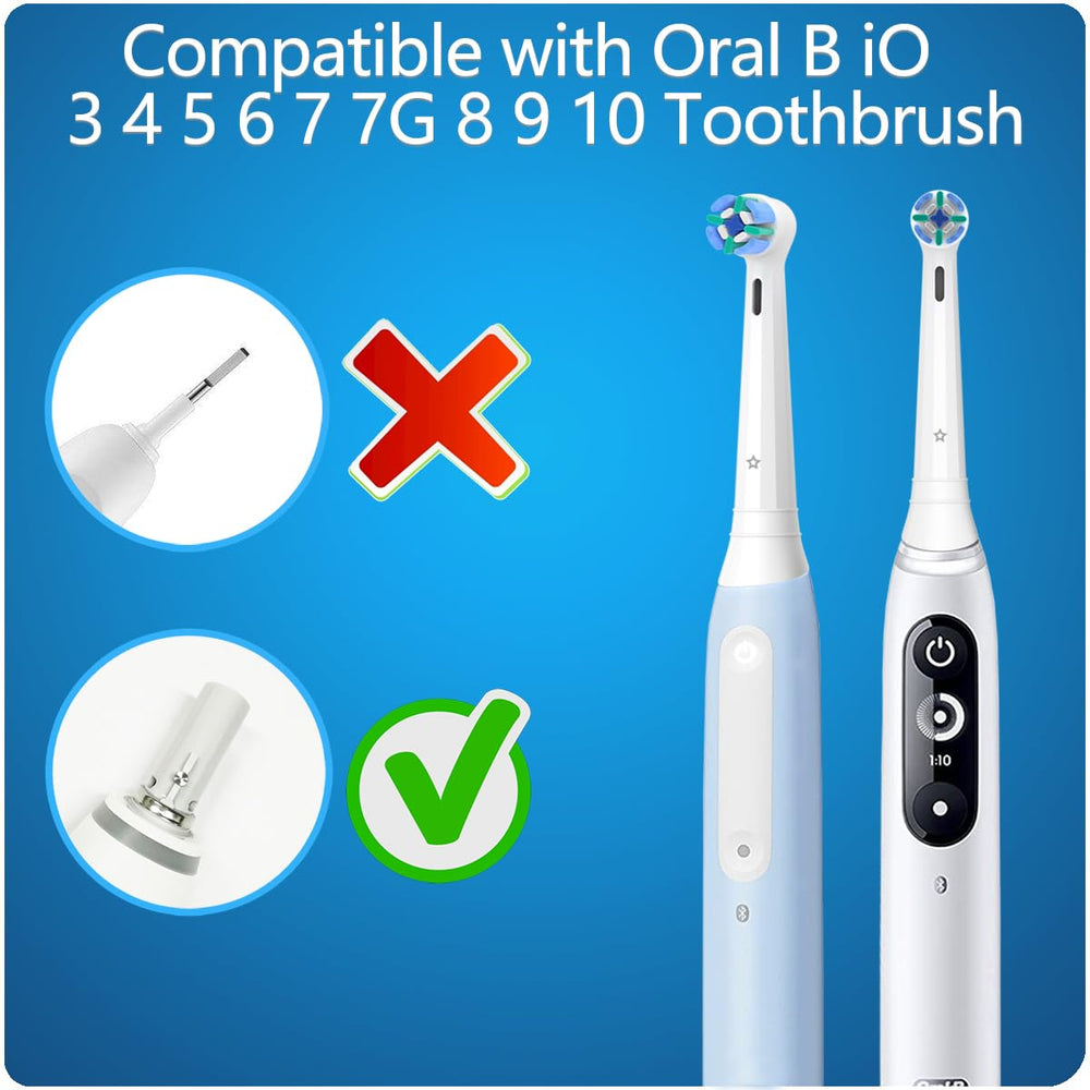 Dentist-recommended replacement timing for Oral-B iO heads