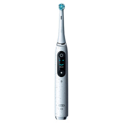 Oral-B iO Series 10 toothbrush white angled view