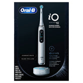 Oral-B iO Series 10 toothbrush white front view