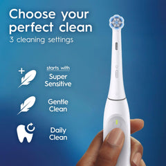 Automatic gum pressure sensor feature on the toothbrush