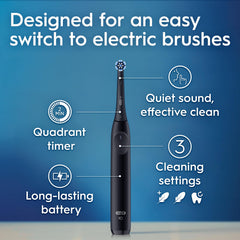 Battery level/low-charge indicator on Oral-B iO Series 2 Night Black