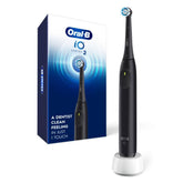 Front view of Oral-B iO Series 2 Night Black toothbrush