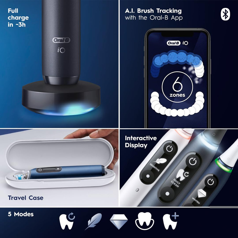 Oral-B iO Series 7 with AI-powered app interface