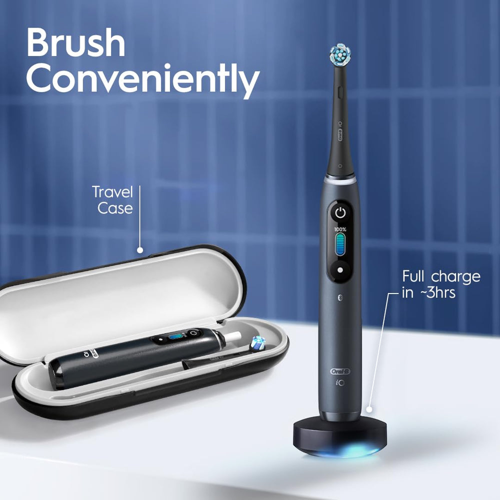 Oral-B iO Series 8 showing six brushing modes