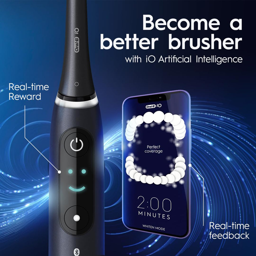 Smart pressure sensor alerts on Oral-B iO Series 8