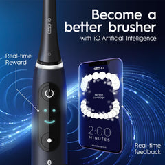 Smart pressure sensor alerts on Oral-B iO Series 8