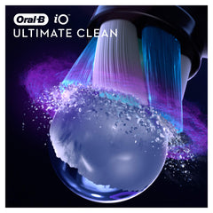 Close-up of Oral-B iO Ultimate Clean bristles with 16-degree angle