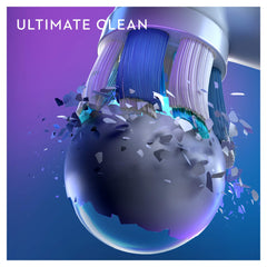 Close-up of Oral-B iO Ultimate Cleaning Brush Head bristles