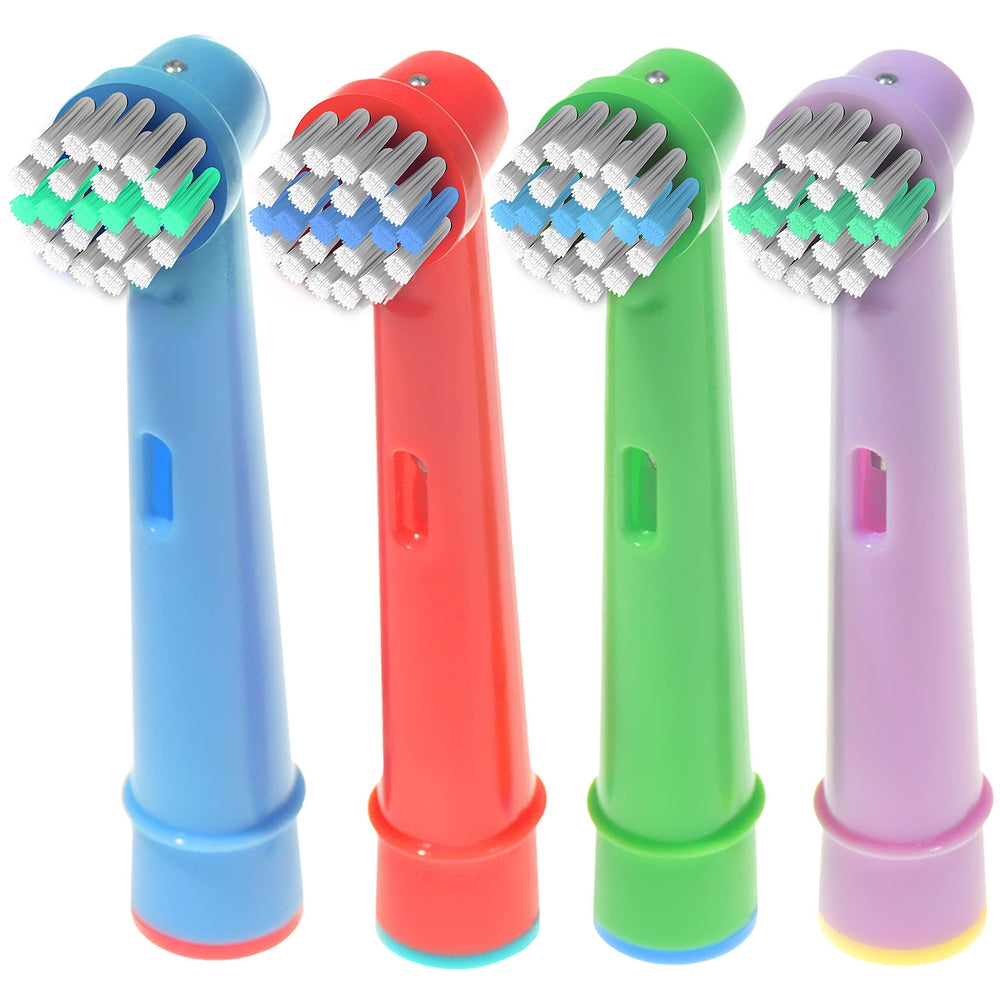 Oral-B kids replacement brush heads with soft bristles