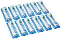 Mailbox-delivery packaging for Oral-B Precision Clean 12-pack heads