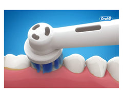 Packaging of 8 Oral-B Precision Clean replacement heads in mailbox size