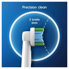 Green-to-yellow bristle color indicator shows when to replace