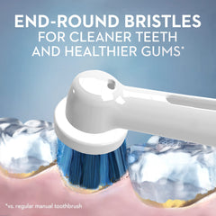 Close-up of Oral-B Precision Clean bristles