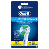 Six-pack of Oral-B Precision Clean replacement brush heads