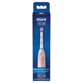 Front view of Oral-B Pro 100 Precision Clean Battery Powered Toothbrush
