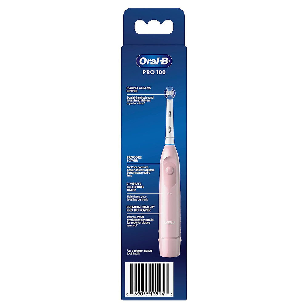 Person brushing with Oral-B Pro 100 Precision Clean