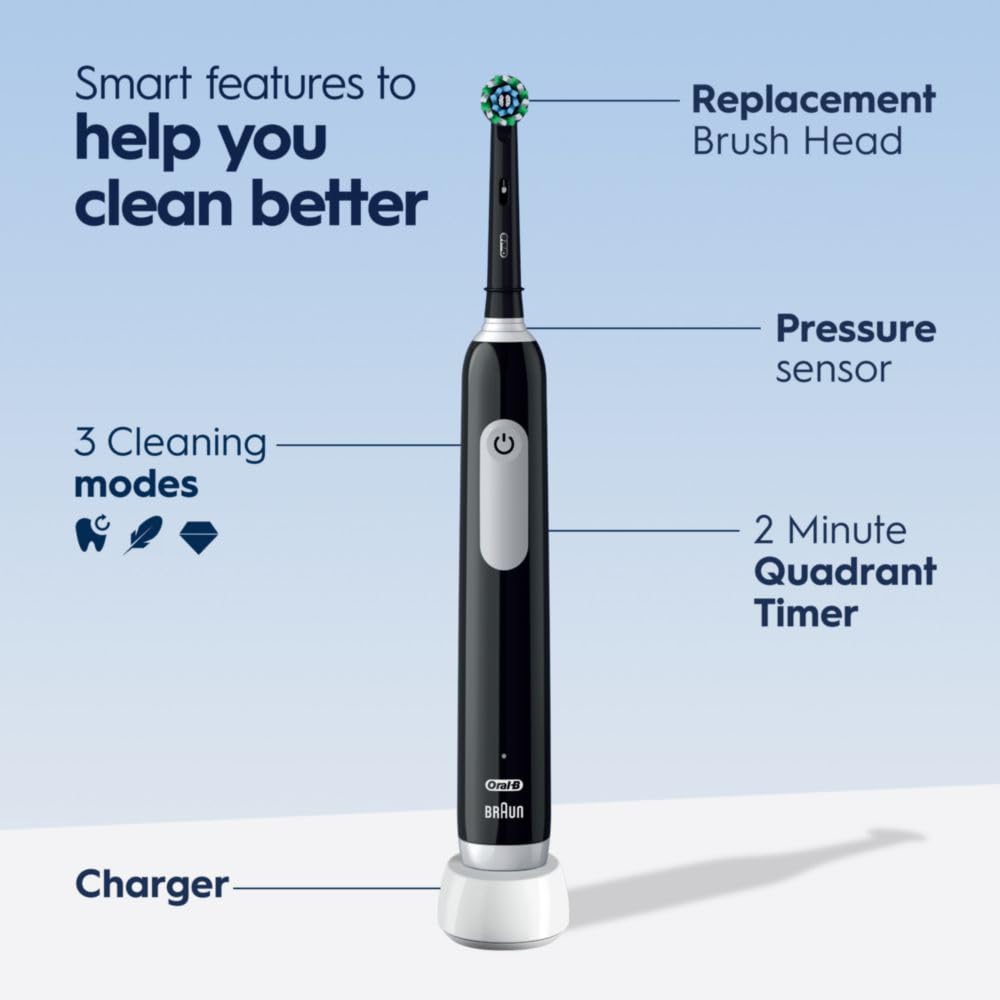 Close-up of CrossAction brush head with 16 degree bristles