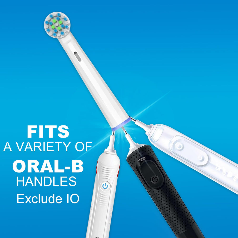 Snap-on installation of Oral-B Pro 1000 replacement head