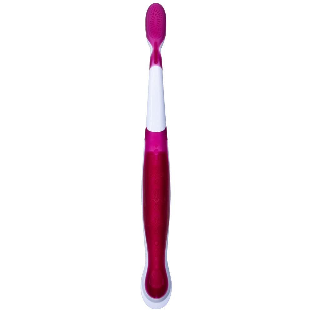 Oral-B Pro-Health Junior CrossAction Galaxy toothbrush blue color – front view