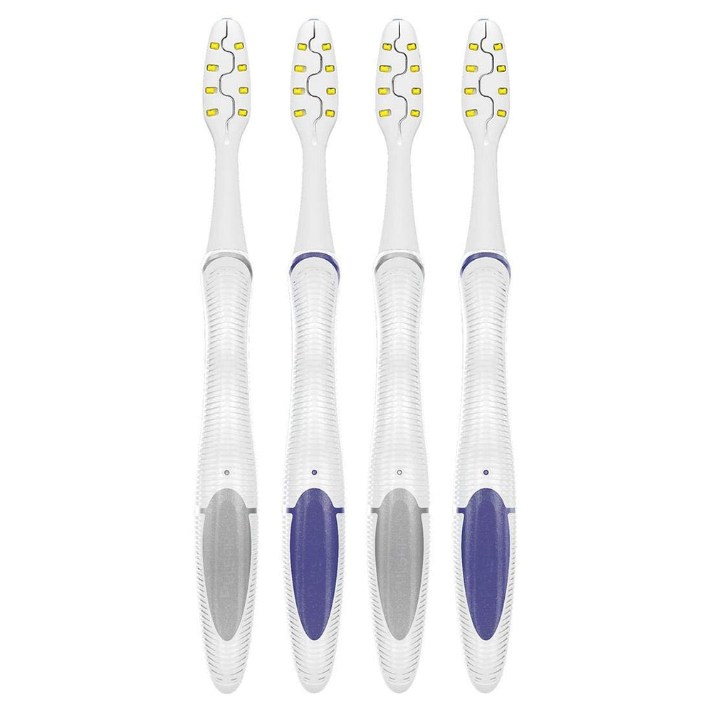 4-pack of Oral-B Pulsar toothbrushes in assorted colors (colors may vary)