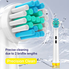 Replacement heads with color-coded rings for easy identification