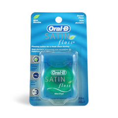 Oral-B Satin Mint Floss, 54 Yards, 6 Pieces