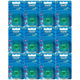 Front view of Oral-B Satin Tape Mint floss packaging