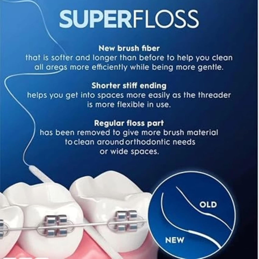 Pack of 12 Oral-B Super Floss boxes – image 4