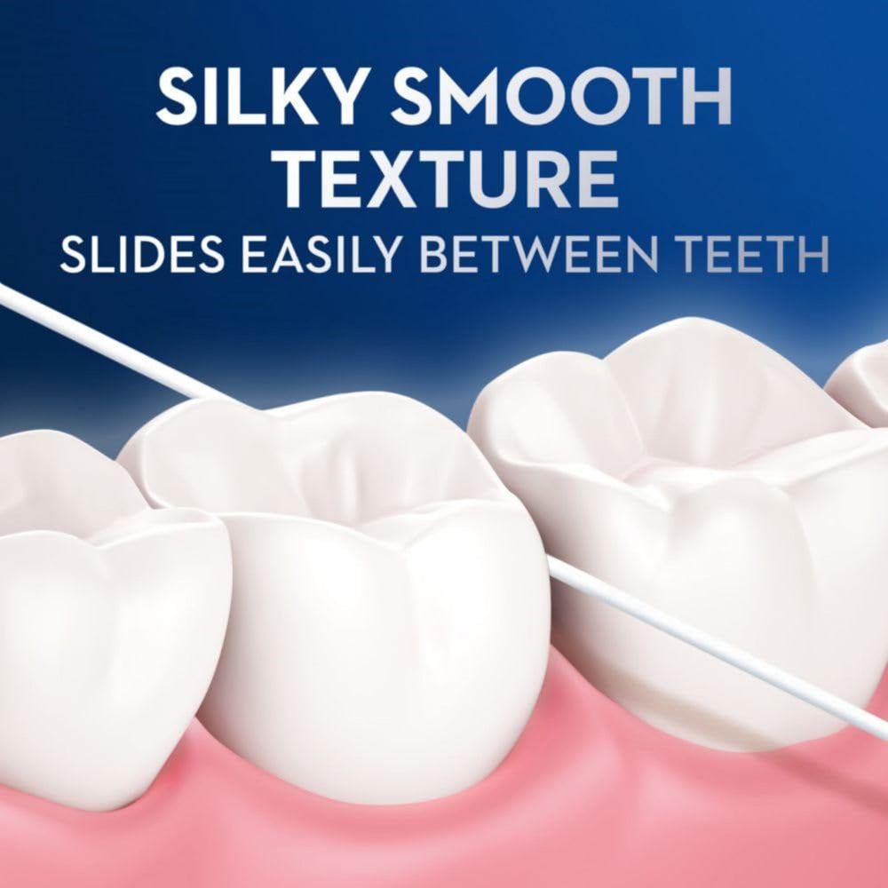 Threader floss in use for bridges and braces
