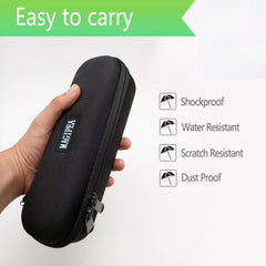 Case dimensions 9 x 3 1/4 x 2 3/4 inches with 0.31 lb weight
