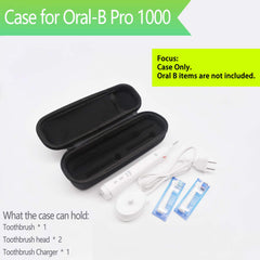 Interior lining protecting the toothbrush inside the case