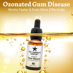 Natural plant-based gum disease treatment packaging