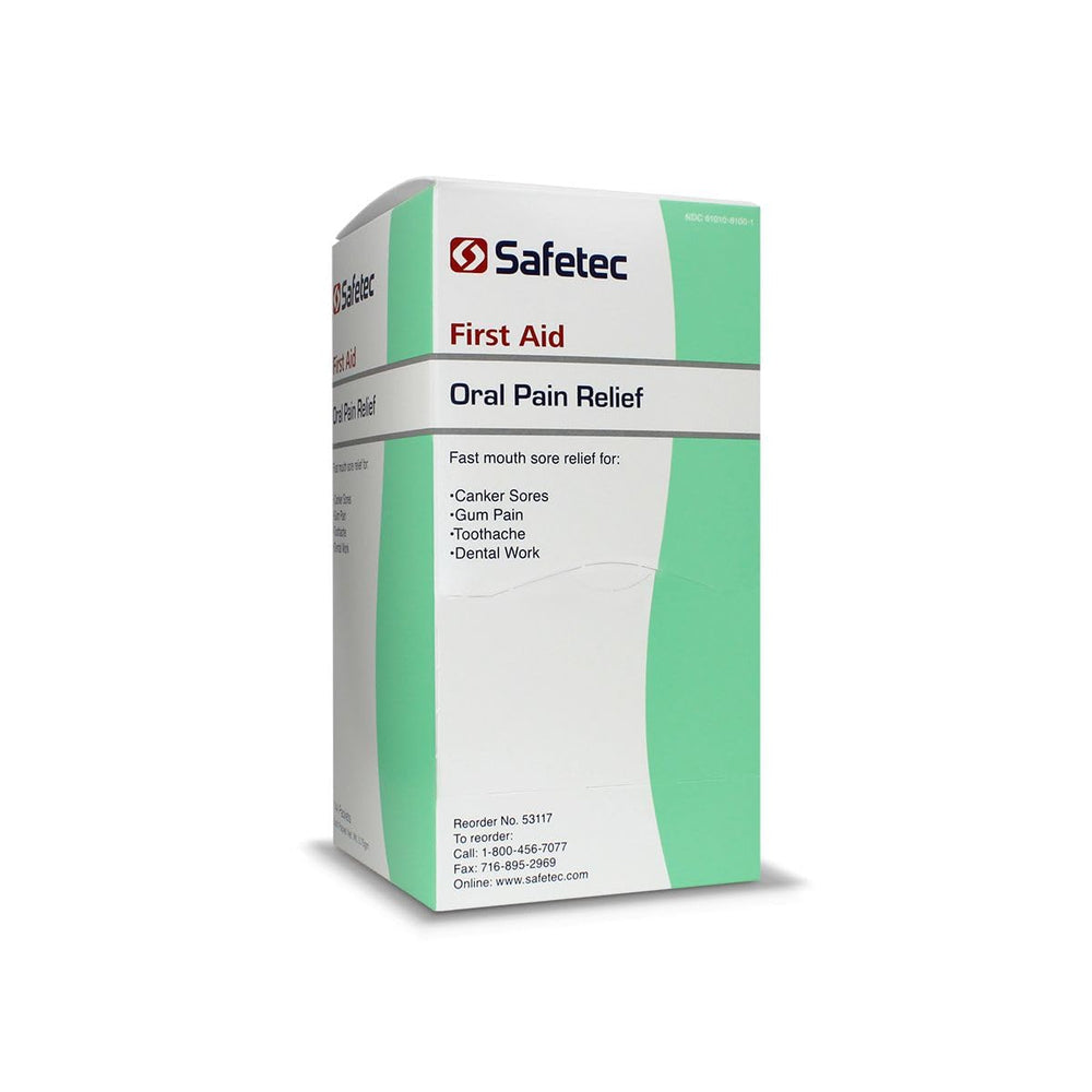 Box of Oral Pain Relief packets (0.75g each)