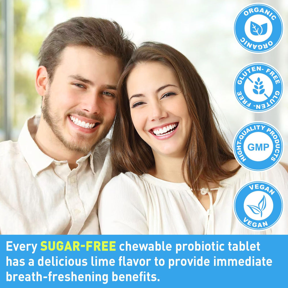 60-day supply of oral probiotic chewables