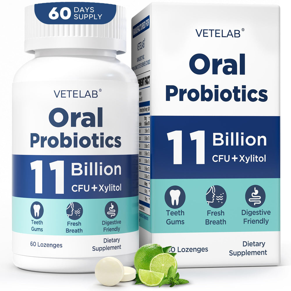 Box of Oral Probiotics for Bad Breath with 60 chews