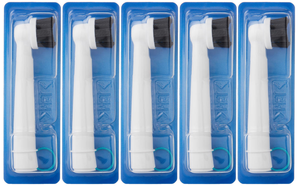 Five Oral-B Charcoal Replacement Brush Heads