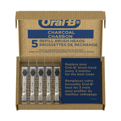 End-rounded bristles detail on replacement head
