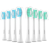 OralClass 8-pack toothbrush heads for Philips Sonicare Click-on handles - hero image