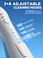 IPX7 waterproof badge on Oralfree device