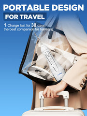Travel-ready Oralfree water flosser with tips