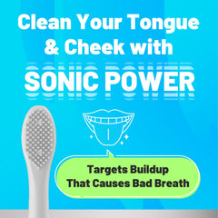 Medium bristles for effective plaque removal on Oralica head