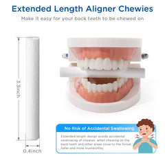 Oralphi Aligners Chewies in hygienic individual packaging