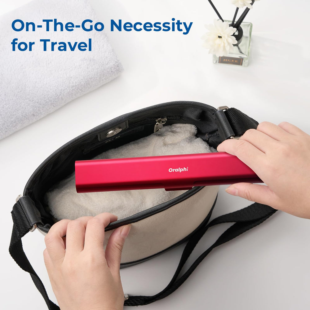 Hygienic design with smooth edges on the Oralphi aluminum case