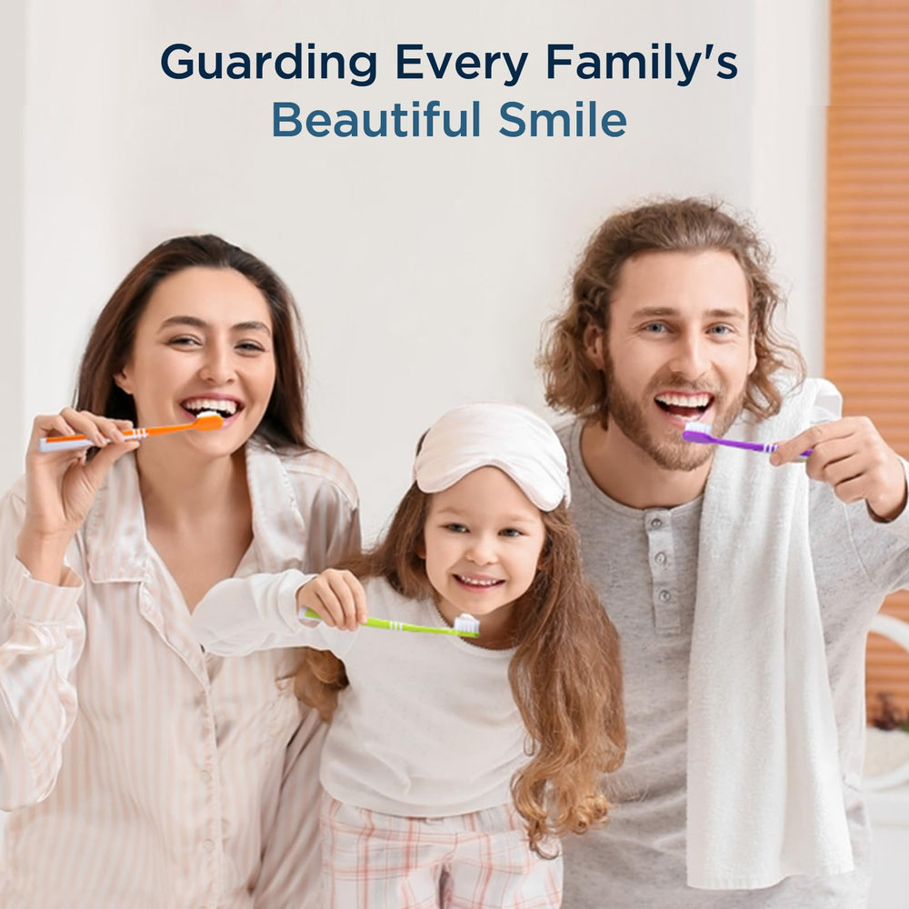 Person Brushing Teeth With Oralphi Toothbrush