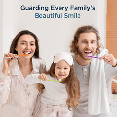 Person Brushing Teeth With Oralphi Toothbrush
